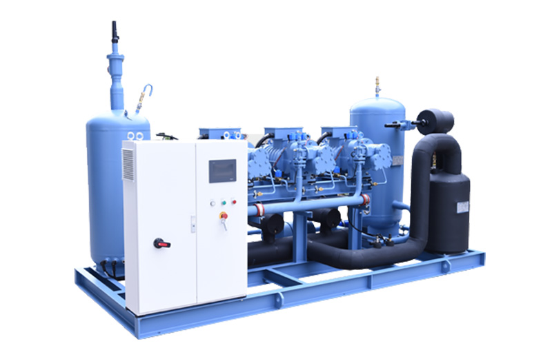 اربط وحدة التكثيف المتوازية   